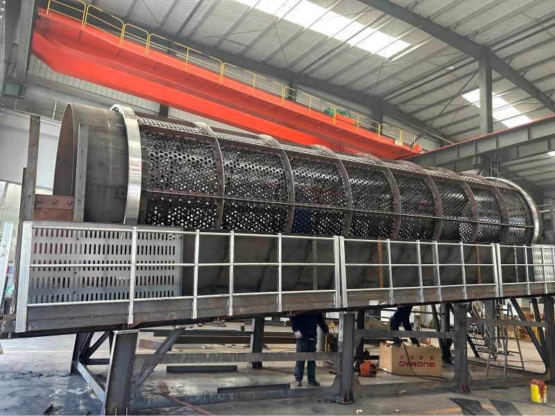 无轴滚筒筛